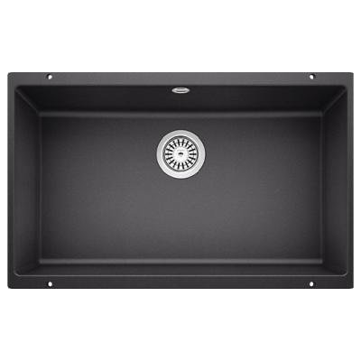 Кухонная мойка Blanco ROTAN 700-U Silgranit антрацит стоп-вентиль 521344
