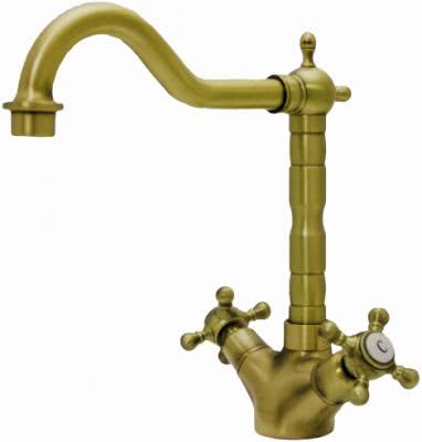 Смеситель для кухни Seaman Barcelone SSL-5079 antique gold