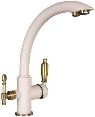 Смеситель для кухни Milacio Gracia белый