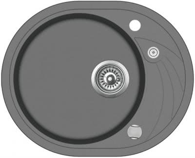 Мойка для кухни Teka Clave 45 S-TQ graphite, клапан-автомат