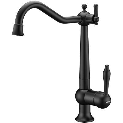 Смеситель для кухни Paulmark RETRO Re213226-AN антрацит