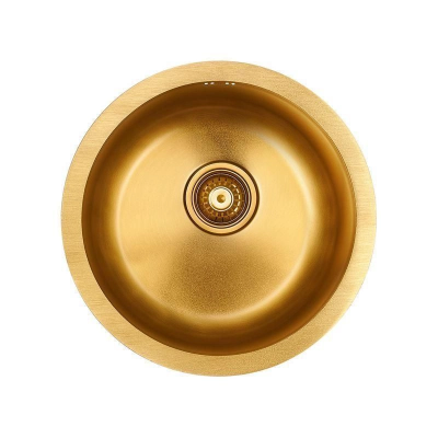 Мойка для кухни Paulmark WERRA PM404646-BG брашированное золото