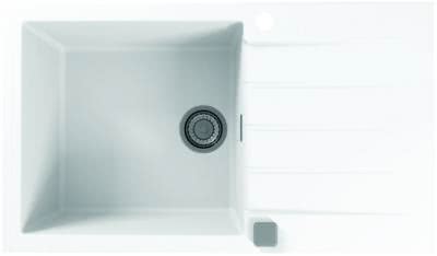 Мойка для кухни Alveus Cadit 40 Arctic G11, клапан-автомат