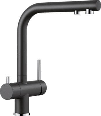 Смеситель для кухни Blanco FONTAS II с подключением фильтра антрацит 525139