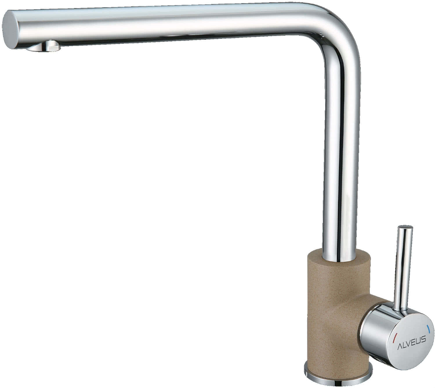 Смеситель для кухни Alveus Selma Granital G55 Beige