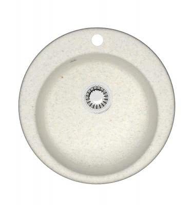 Мраморная мойка для кухни ZETT lab модель 30/Q7 хлопок