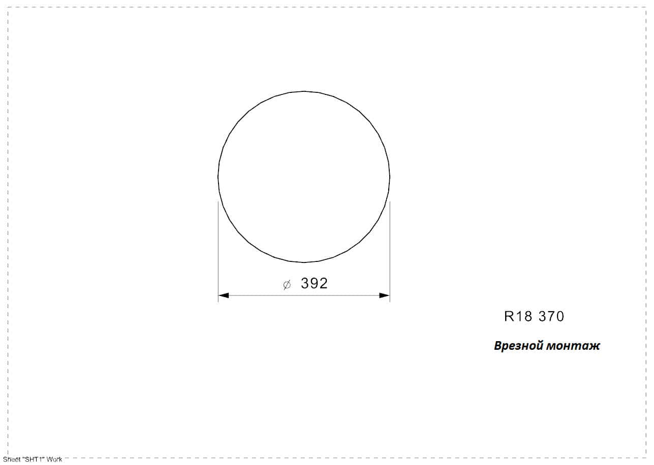Мойка для кухни Reginox R18 370 Lux 3.5"
