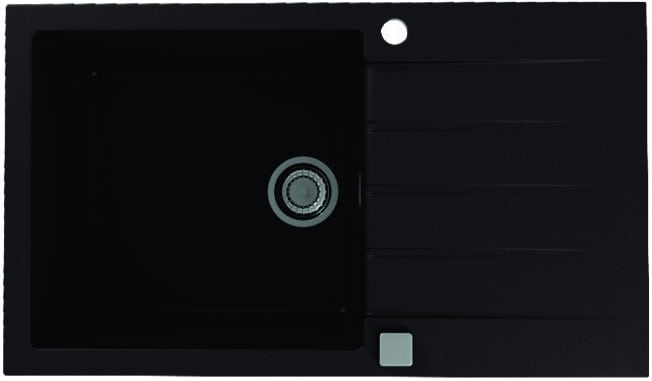 Мойка для кухни Alveus Cadit 40 Carbon G91, клапан-автомат