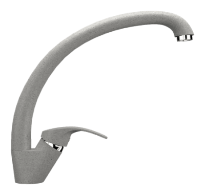 Смеситель для кухни Ulgran U-007 серый