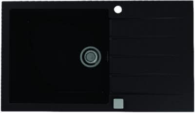 Мойка для кухни Alveus Cadit 40 Carbon G91, клапан-автомат