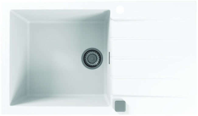 Мойка для кухни Alveus Cadit 40 Arctic G11, клапан-автомат