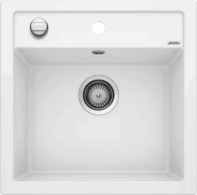 Кухонная мойка Blanco Dalago 5 Silgranit белый, клапан-автомат 518524