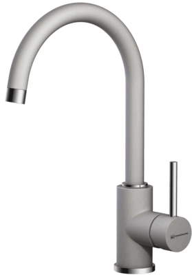 Смеситель для кухни Omoikiri Shinagawa-GR серый