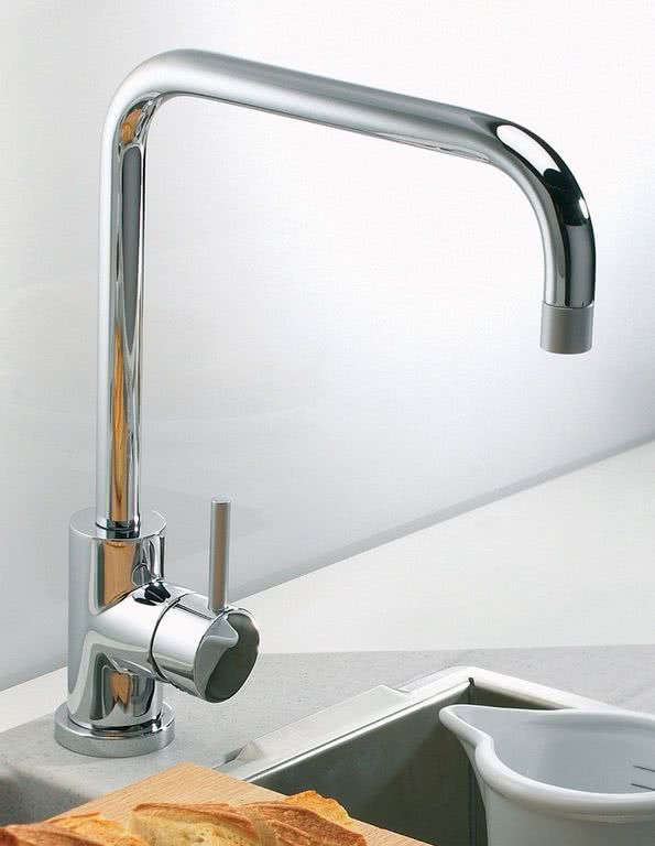 Смеситель для кухни Alveus Oz хром