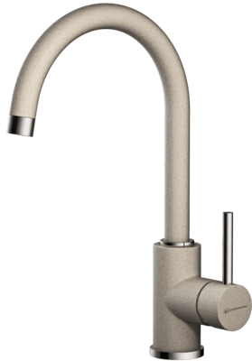 Смеситель для кухни Omoikiri Shinagawa-SA бежевый