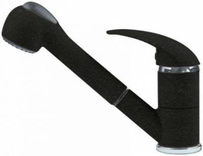 Смеситель для кухни Italmix Web We 0800 черный металлик