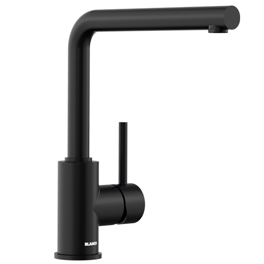 Смеситель для кухни Blanco MILA однорычажный черный матовый 526657