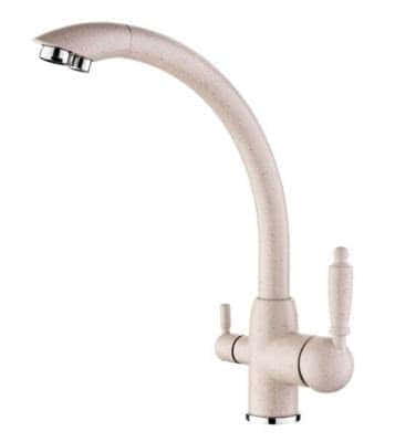 Смеситель для кухни Ledeme H55 L4455K-3 бежевый