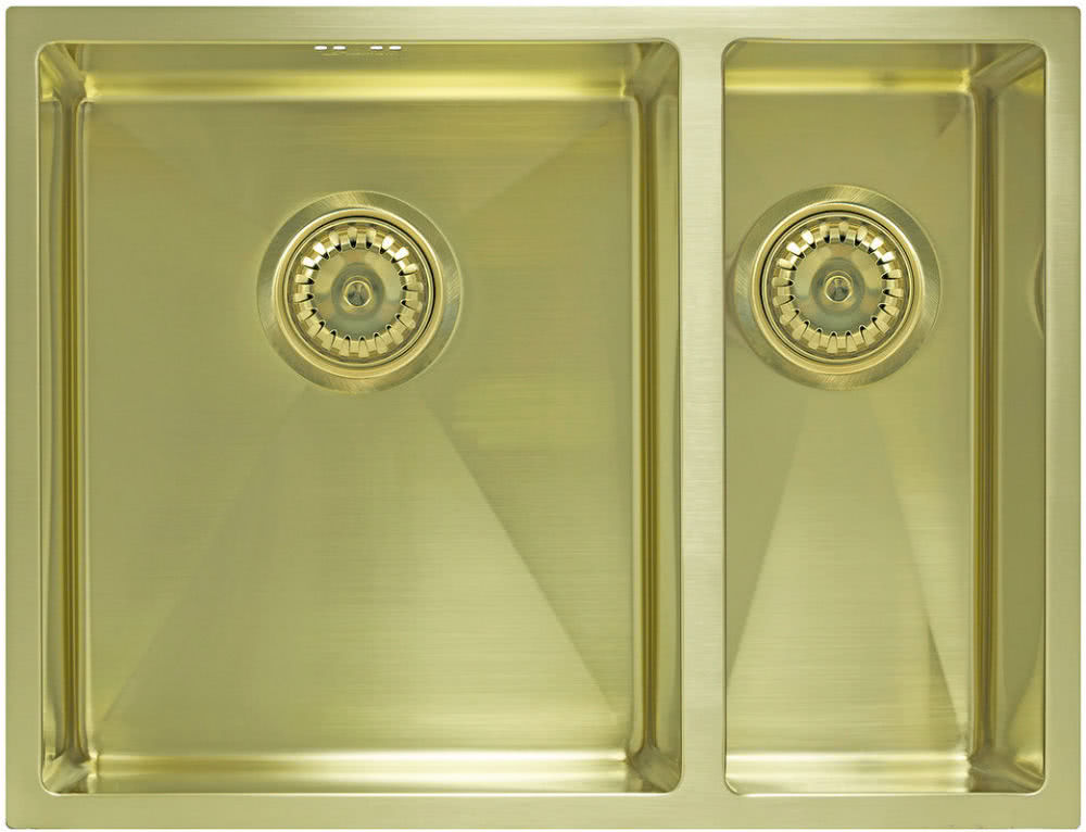 Мойка для кухни Seaman Eco Marino SME-575DR Light Gold (PVD)