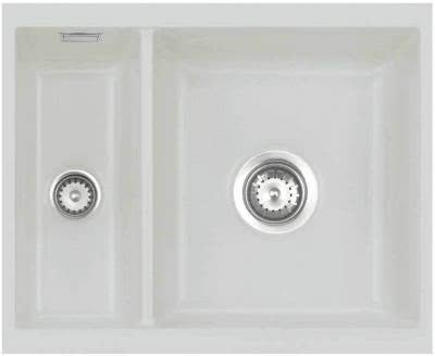 Керамическая мойка SystemCeram Mera 60 U серый алюминий