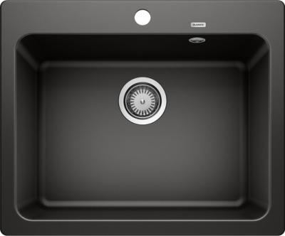 Кухонная мойка Blanco NAYA 6 Silgranit черный стоп-вентиль 525941