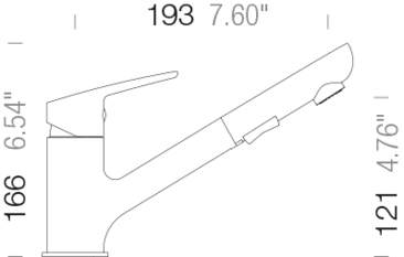 Смеситель для кухни Schock Daja-D инка