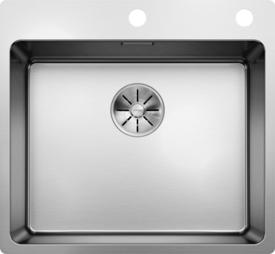 Кухонная мойка Blanco ANDANO 500-IF/A нержавеющая сталь, зеркальная полировка, стоп-вентиль 525245
