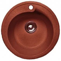 Мойка для кухни Granfest Rondo GF-R450 красный марс