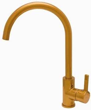 Смеситель для кухни Seaman Barcelone SSL-5815 Sun полированное золото