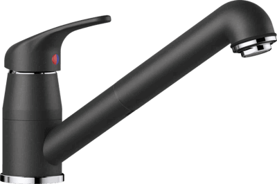 Смеситель для кухни Blanco Daras-S однорычажный антрацит 524191