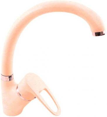 Смеситель для кухни GranFest 1024 розовый