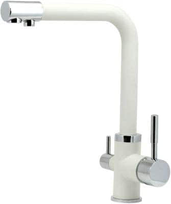 Смеситель для кухни Milacio Lider белый