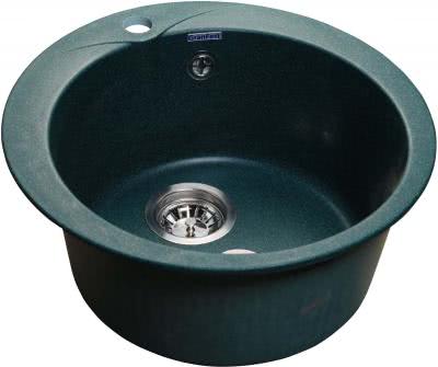 Мойка для кухни GranFest Rondo GF-R480 зеленый