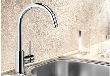 Смеситель для кухни Blanco MIDA однорычажный, хром 524201