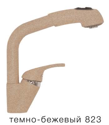 Смеситель для кухни Tolero 0202 темно-бежевый