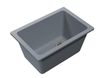 Мойка для кухни Ewigstein 2540 серый металлик