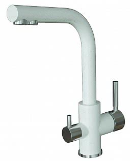 Смеситель для кухни Bamboo Акцент BM белый