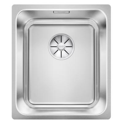 Кухонная мойка Blanco SOLIS 340-IF нержавеющая сталь полированная, стоп-вентиль 526116