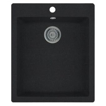 Мойка для кухни Whinstone Аркус 420 (Рива А-10) черный