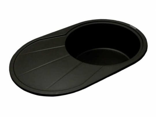 Мойка для кухни Lava E.3 чёрный металлик