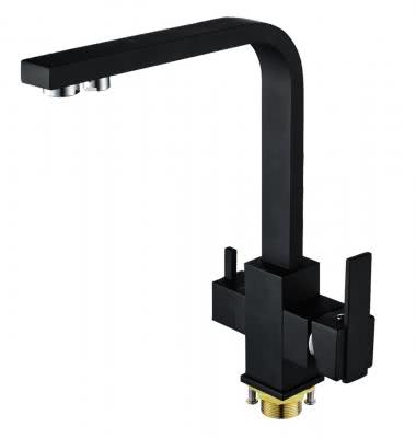 Смеситель для кухни Oute T69 T663BK-1 черный