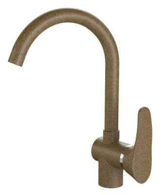 Смеситель для кухни ZETT lab КМ005/Q009 терракот