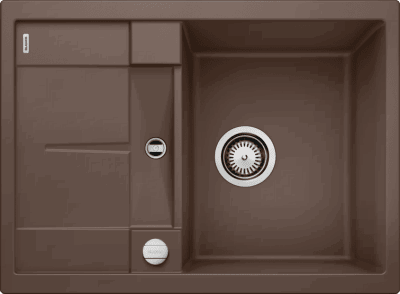 Кухонная мойка Blanco METRA 45S Compact Silgranit кофе клапан-автомат 519581
