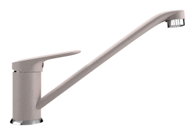 Смеситель для кухни Ulgran U-004 светло-розовый