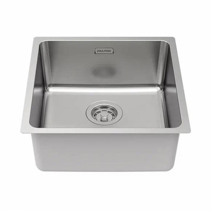 Кухонная мойка Paulmark YUNI 44 UNI  YU44-BS брашированная сталь