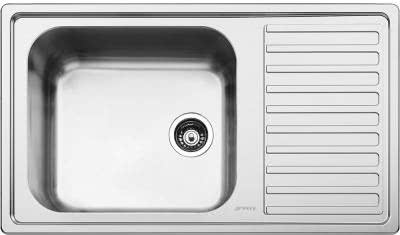 Мойка Smeg LG861D-2 нержавеющая сталь матовая, крыло справа