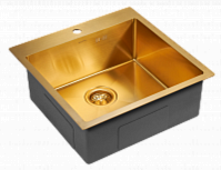 Мойка для кухни Paulmark KRONER PM215151-BG брашированное золото