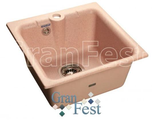 Мойка для кухни Granfest Practic GF-P420 розовый