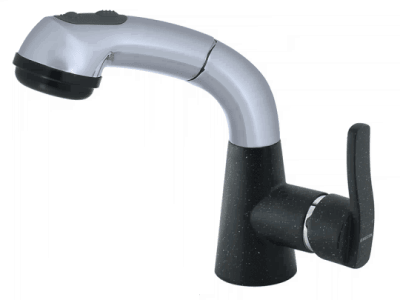 Смеситель для кухни Ewigstein 3773518 черный