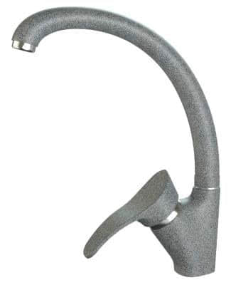 Смеситель для кухни ZETT lab КМ009/Q008 темно-серый